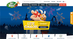 Desktop Screenshot of parcasterix.fr
